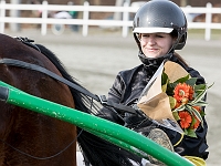 Laura pedersen 1 april 2017 TKA 3598 : Bornholms brandpark, 1 april 2017, Torben Ager, Travfoto Bornholm, Laura pedersen 1 april 2017
